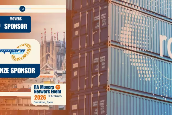 Tammaro Transports SA Sponsor Bronze pour l'événement RA Movers Network 2026